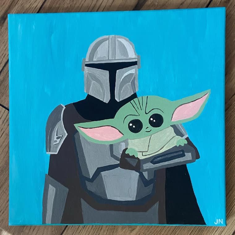 Acrylic artwork