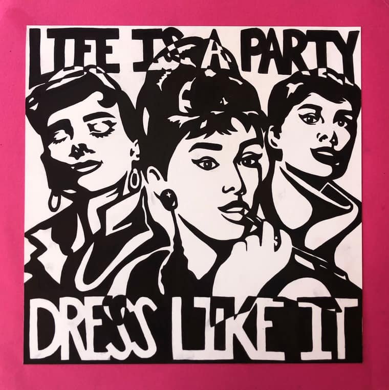 Pop art artwork