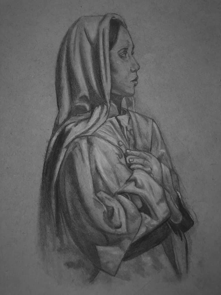 Graphite artwork