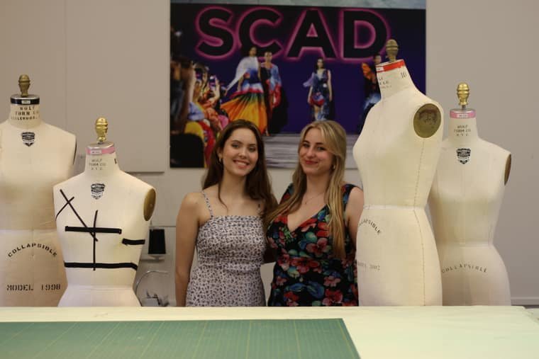 Dress forms in the studio
